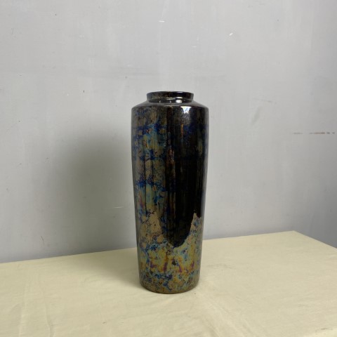 Mid-Century West German Metallic Vase