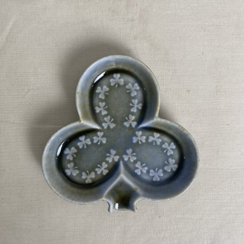 Irish Wade Clover Shaped Pin Dish