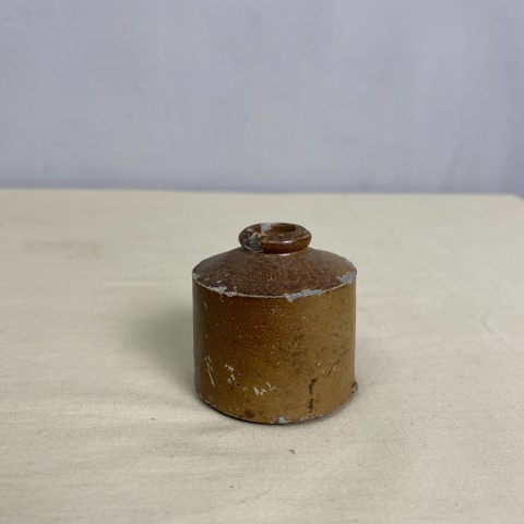 Vintage Stoneware Inkwell