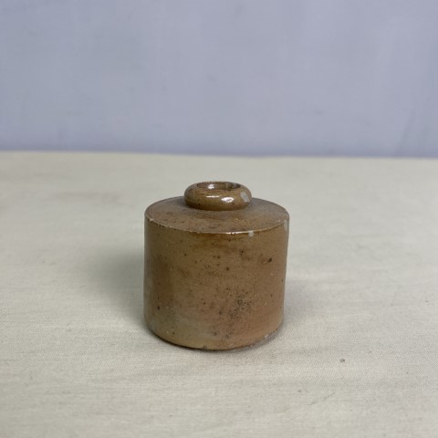 Vintage Stoneware Inkwell