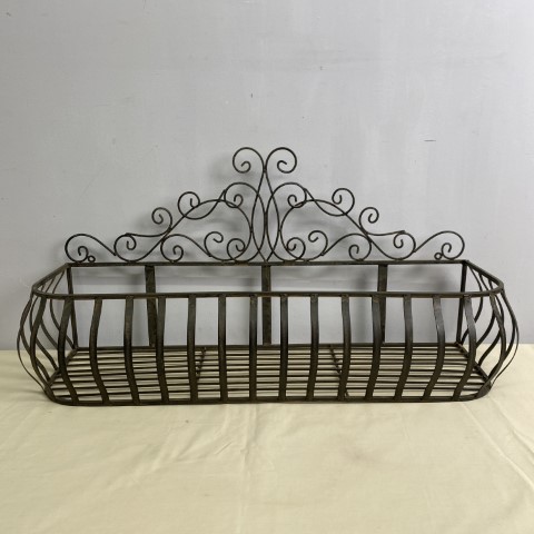 Large French Style Wall Plant Holder