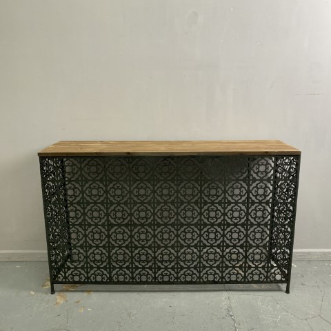 Moroccan Console with Natural Top #1