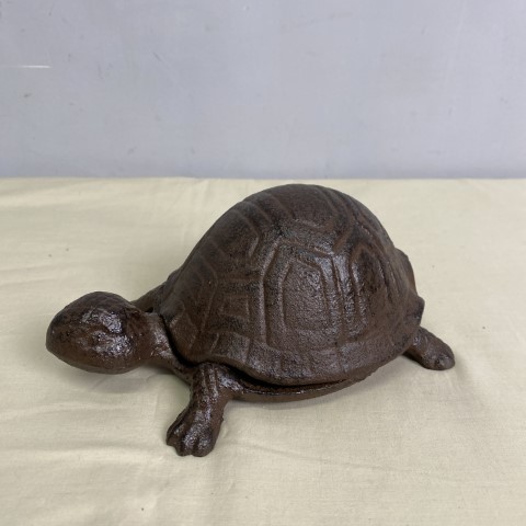 Large Cast Iron Turtle Key Hide