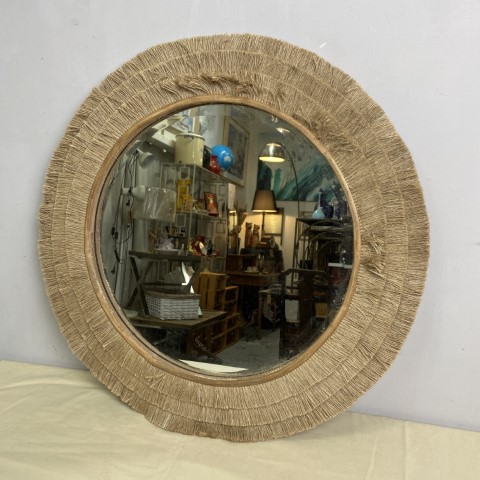 Round Boho Mirror