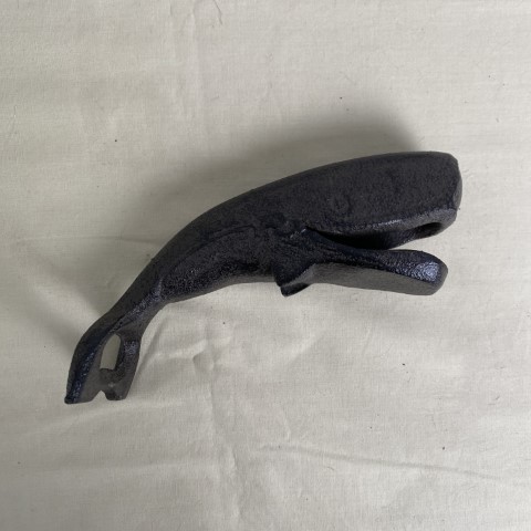 Cast Iron Whale Bottle Opener