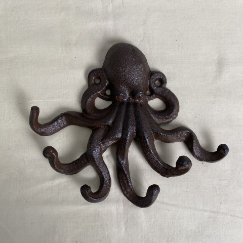 Cast Iron Octopus Hooks