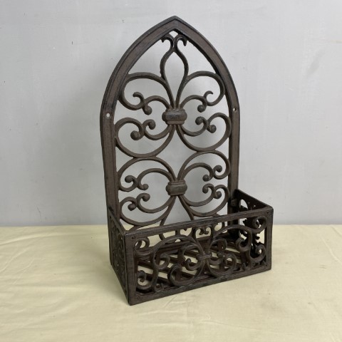 Cast Iron Wall Basket