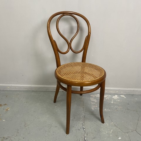 Vintage Bentwood Rattan Chair