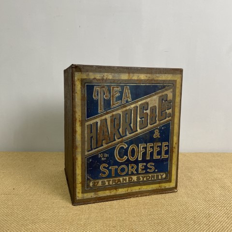 Vintage Harris & Co Coffee & Tea Can