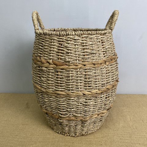 Vintage Cane Storage Basket