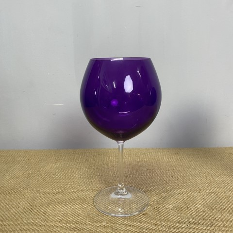 Purple Balloon Glass