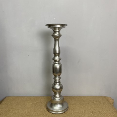 Silver Decorative Candle Holder