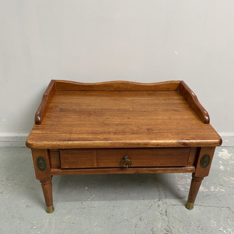 Small Vintage Writing Stand with Drawer