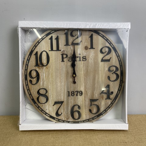 Vintage Style 'Paris' Clock