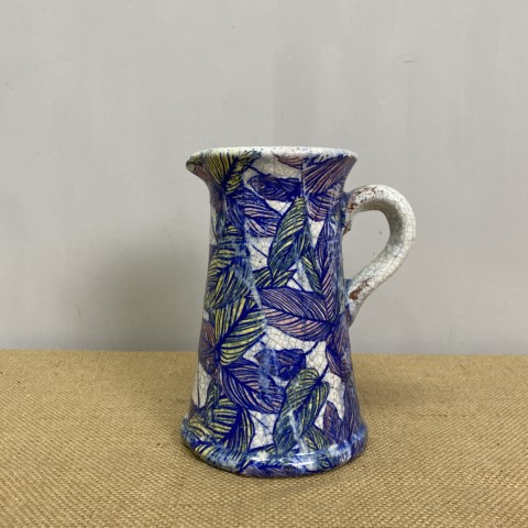 Blue Leaves Jug