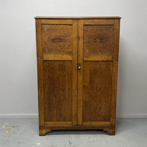 Antique Oak Wardrobe