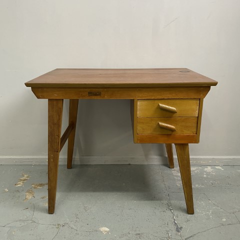 Retro 'AKA' Desk with 2 Drawers