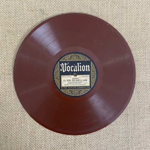 Vintage Vocalion Record