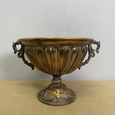 Antique Style Metal Urn