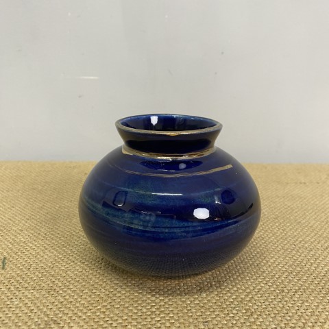 Blue Ceramic Vase