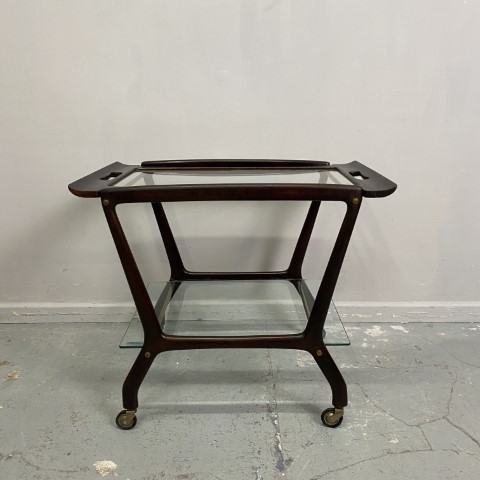 Mid-Century Drinks Trolley