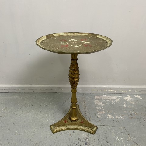 Vintage Italian Florentine Side Table