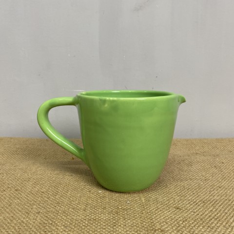 French Green Ceramic Jug by Christophe Richon