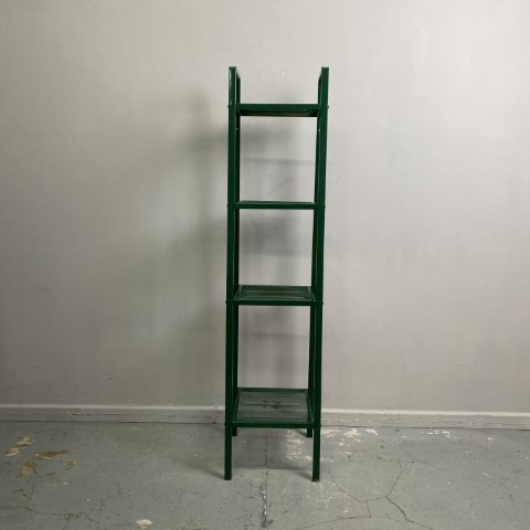 Tall Green Metal 4 Tier Plant Stand