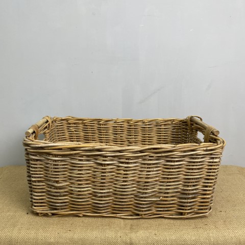 Vintage Cane Basket #35