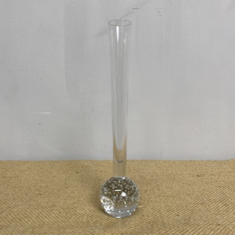 Vintage Hand Blown Art Glass Bud Vase