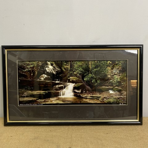 Framed Ken Duncan Print - 'Tranquil Somersby Falls, Australia'