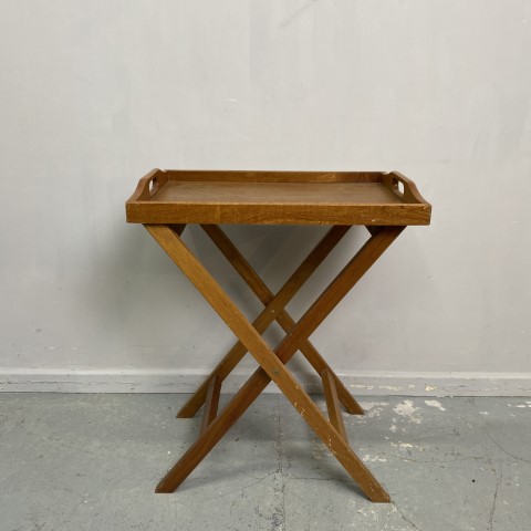 Vintage Timber Tray Table