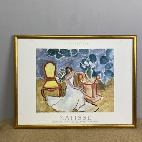 Framed Matisse Print