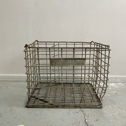 Vintage Australian Glass MFRS Co. Crate