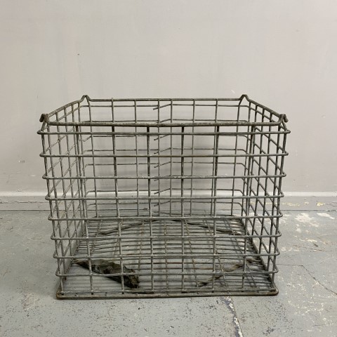 Vintage Metal Crate