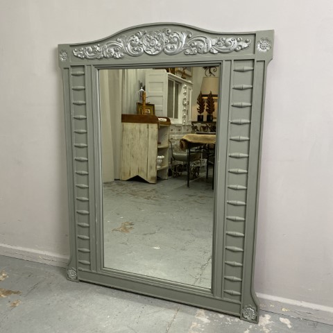 French Style Painted Mirror