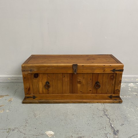 Rustic Timber Storage Chest