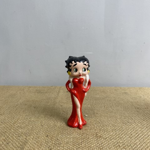 Small Cast Iron Betty Boop Figurine