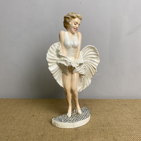 Cast Iron Marilyn Doorstop