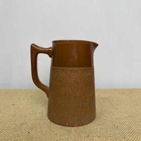 Vintage Stoneware Brown Jug