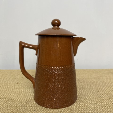 Vintage Stoneware Coffee Pot #2