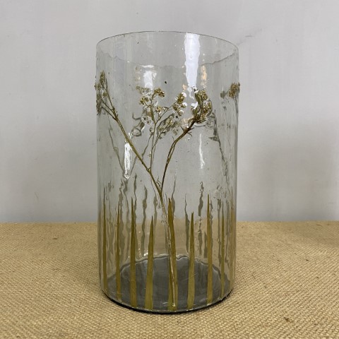 Floral Fields Glass Vase