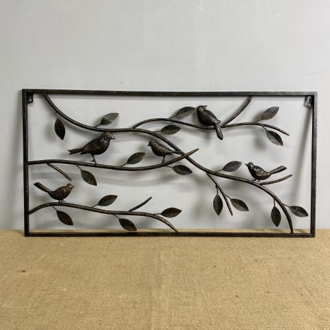 Metal Bird Wall Art