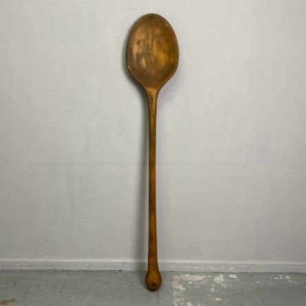 Oversized Vintage Timber Spoon