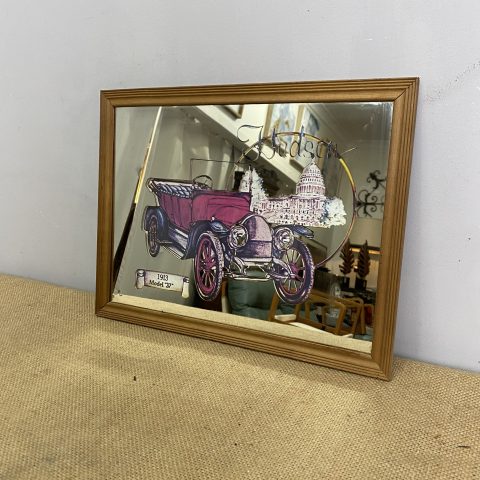 Vintage 'Hudson' Car Mirror