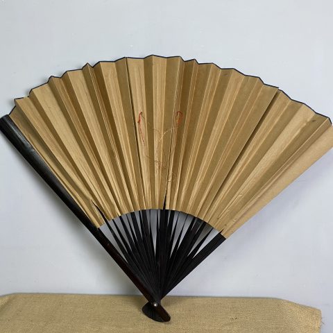 Large Vintage Japanese Folding Fan