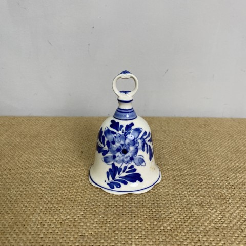 Vintage Blue & White Royal Delft Bell