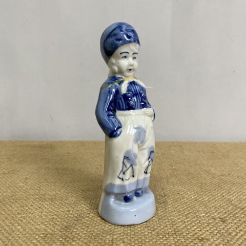 Vintage Delft Style Figure