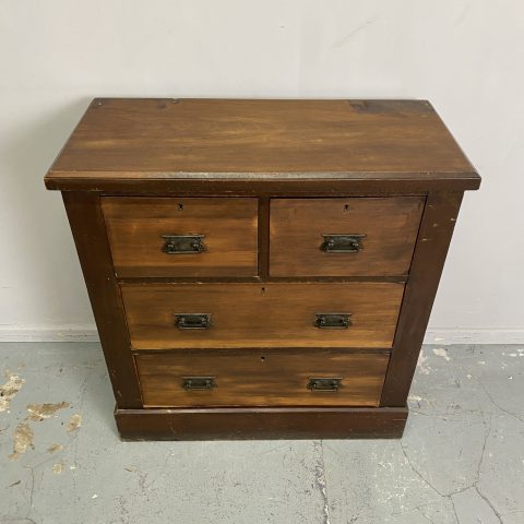 Federation Kauri Pine Chest of Drawers