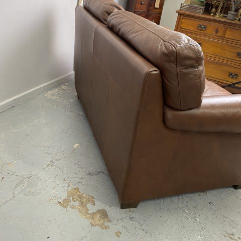 Leather 2 Seater Sofa